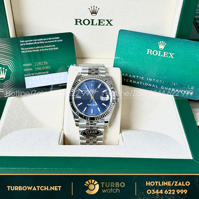 Rolex datejust mint green dial clean best quality