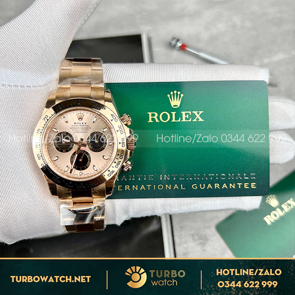 Rolex daytona rose gold bt factory