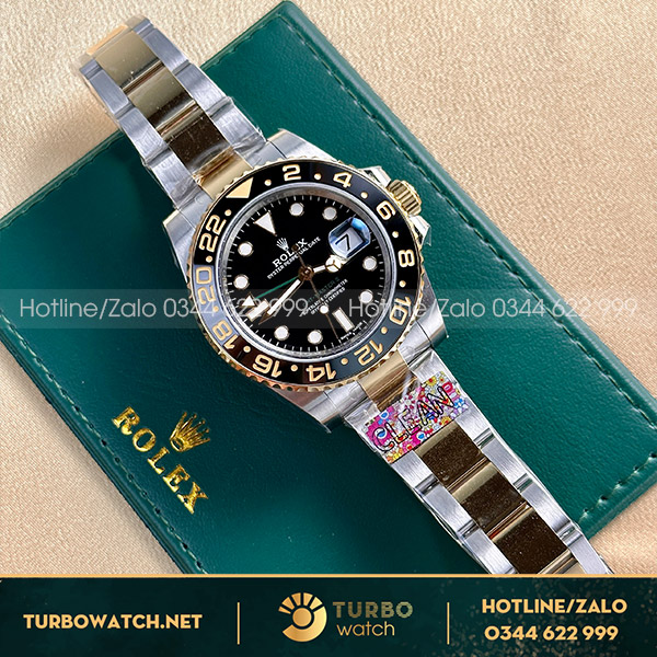Rolex GMT-Master II demi oyster size 40mm máy cal3186 Clean Factory
