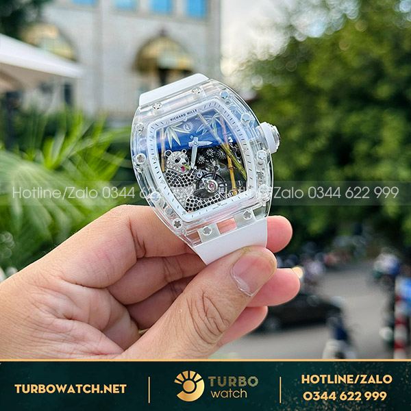 Đồng hồ richard mille 26-01 panda tourbillon