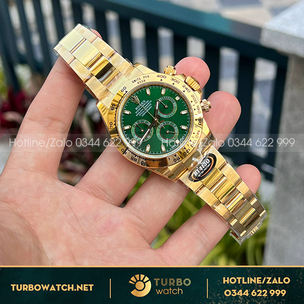 Rolex daytona loki green dial replica
