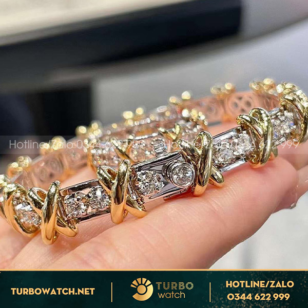 Tyffany & Co schlumberger bracelet 18k