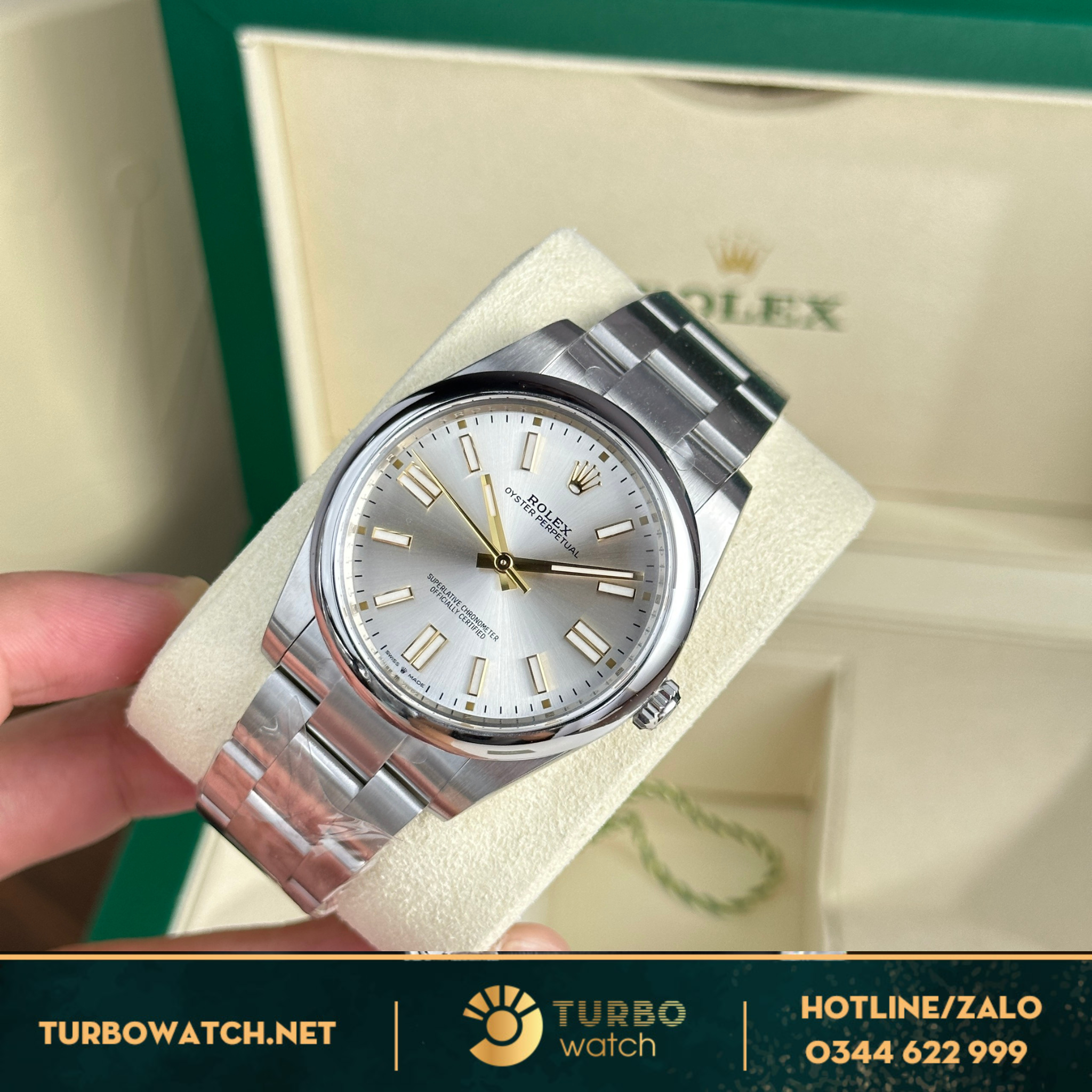 Đồng hồ Rolex Oyster Perpetual 124300 fake 1:1
