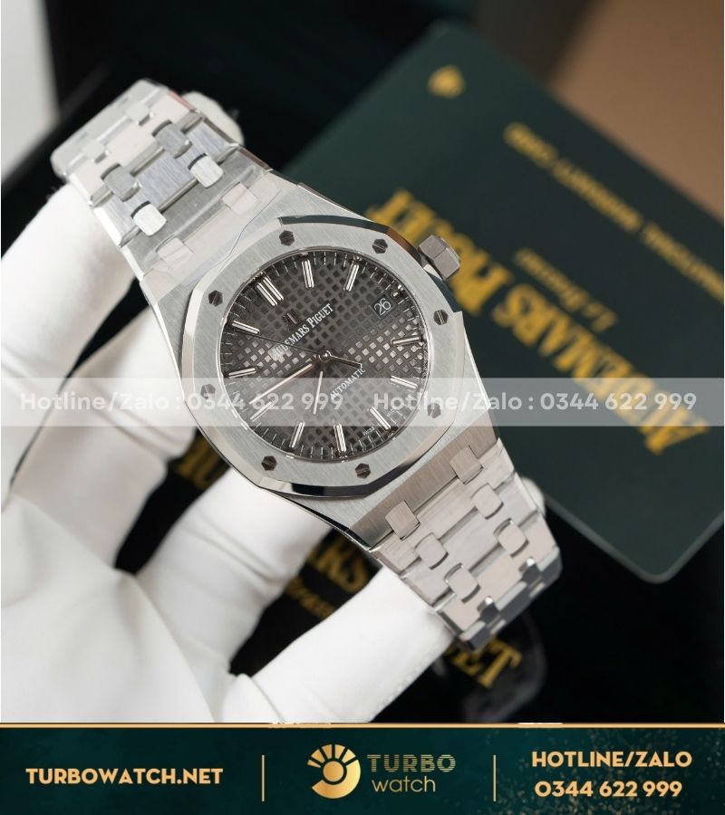 Audemars Piguet 15450 mặt số xám trải tia 37mm