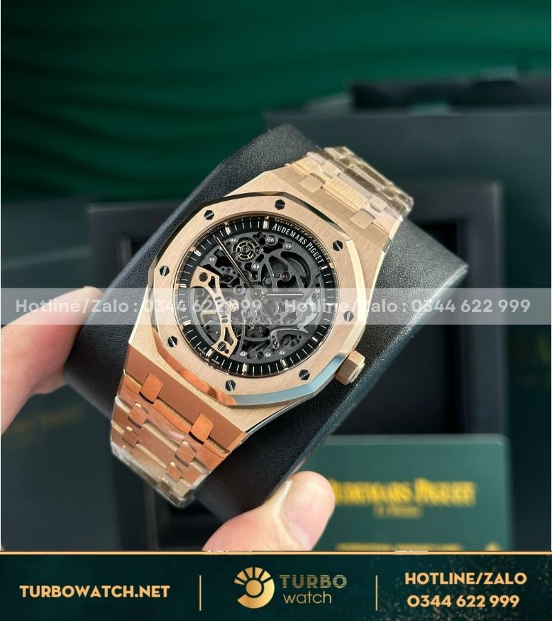 Đồng hồ Audemars Piguet Royal Oak 15407 Skeleton Dial