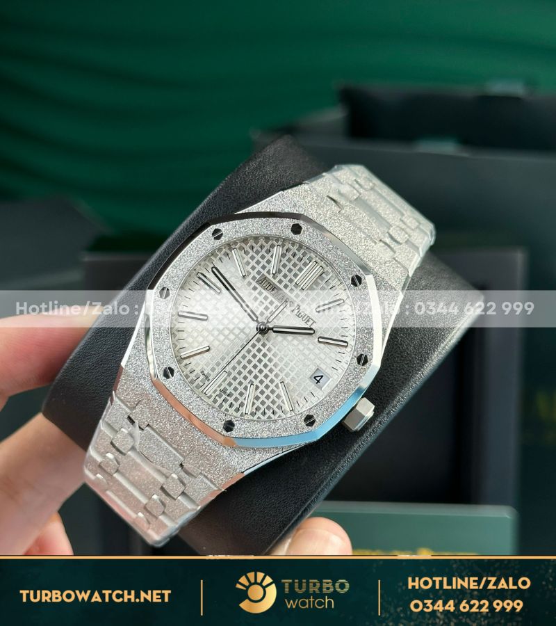 Đồng hồ Audemars Piguet Royal Oak 15510 Frosted mặt trắng