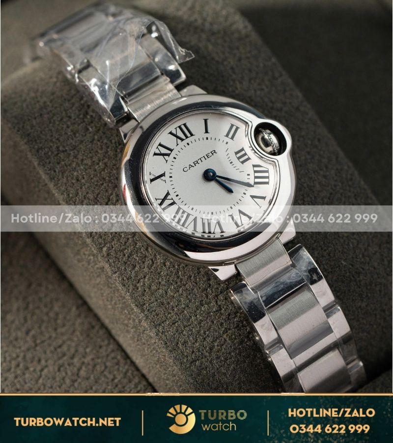 Đồng hồ Cartier Ballon Bleu 28mm replica