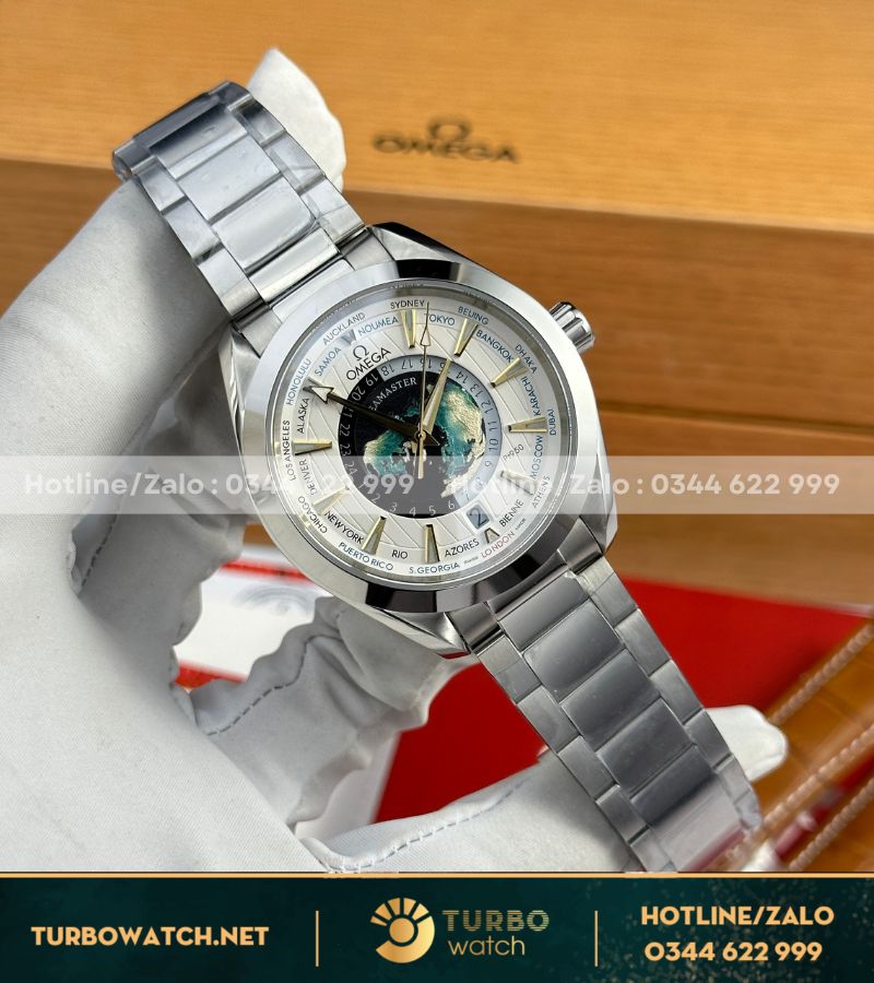 Đồng hồ Omega Aqua Terra Worldtimer