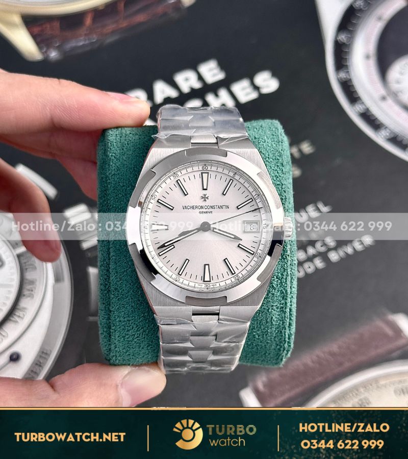 Đồng hồ Vacheron Constantin Overseas 4500V replica mặt trắng