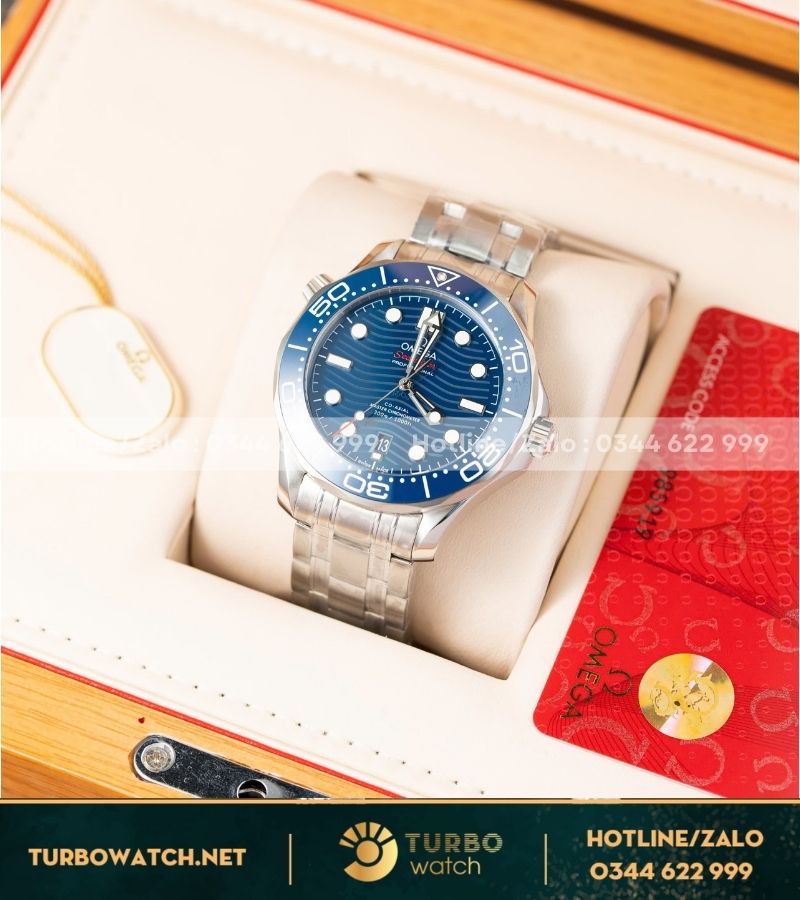 Omega Seamaster Diver 300m Blue dial replica