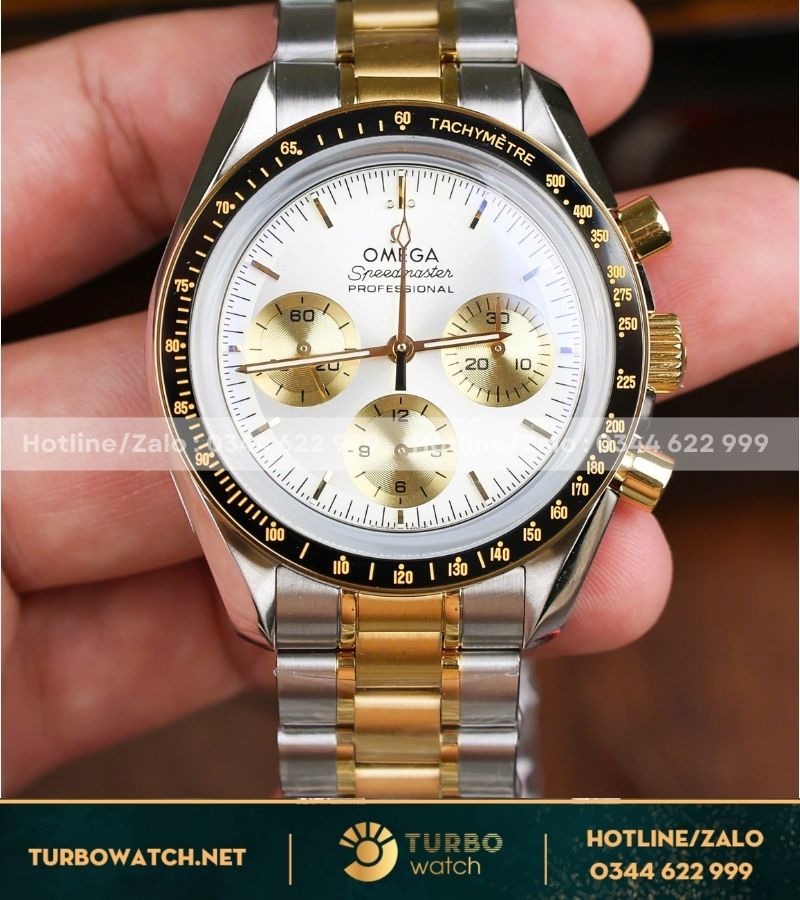 Đồng hồ Omega MoonWatch SpeedMaster MoonShine replica