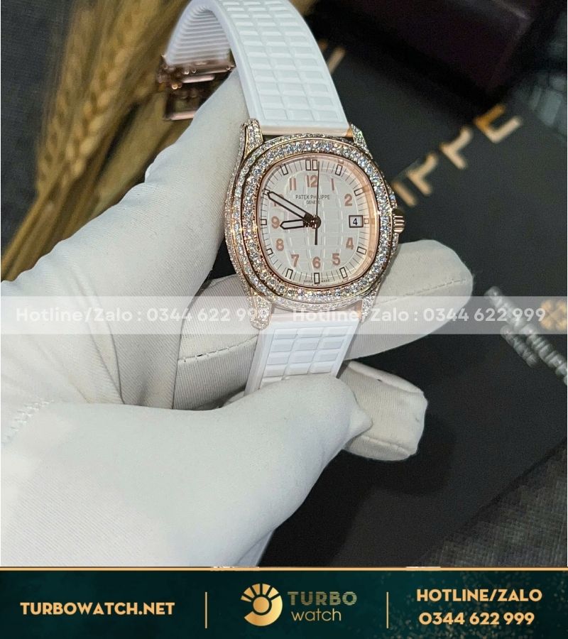 Đồng hồ Patek Philippe 5067 PPF for lady độ full Moissanite chế tác Hongkong