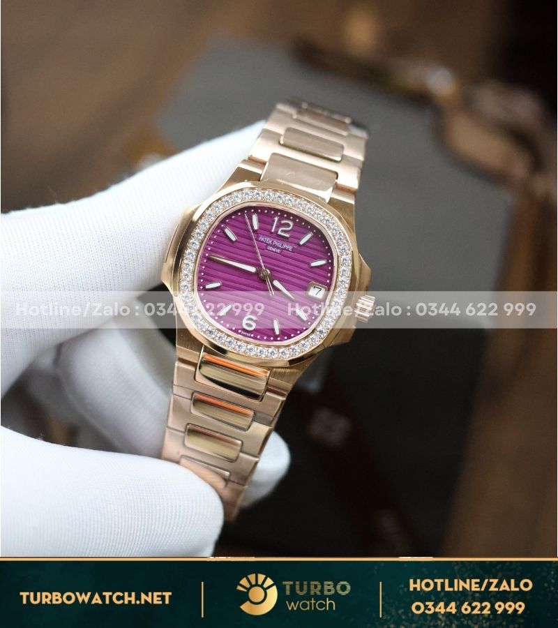 Đồng hồ Patek Philippe Nautilus 7010/1R-013 rose gold mặt hồng