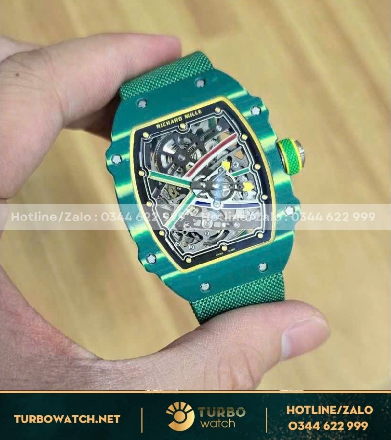 Đồng hồ Richard Mille RM 67-02 Wayde Van Niekerk Extra Flat chế tác 7.8mm