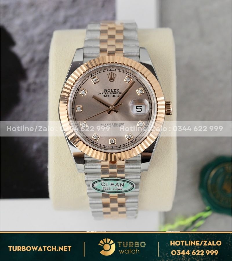 Đồng hồ Rolex Datejust 116301 41mm mặt số sundust nhà máy clean