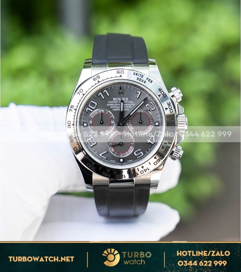 Rolex Daytona 116519 Grey Racing Dial Cal 4131 replica