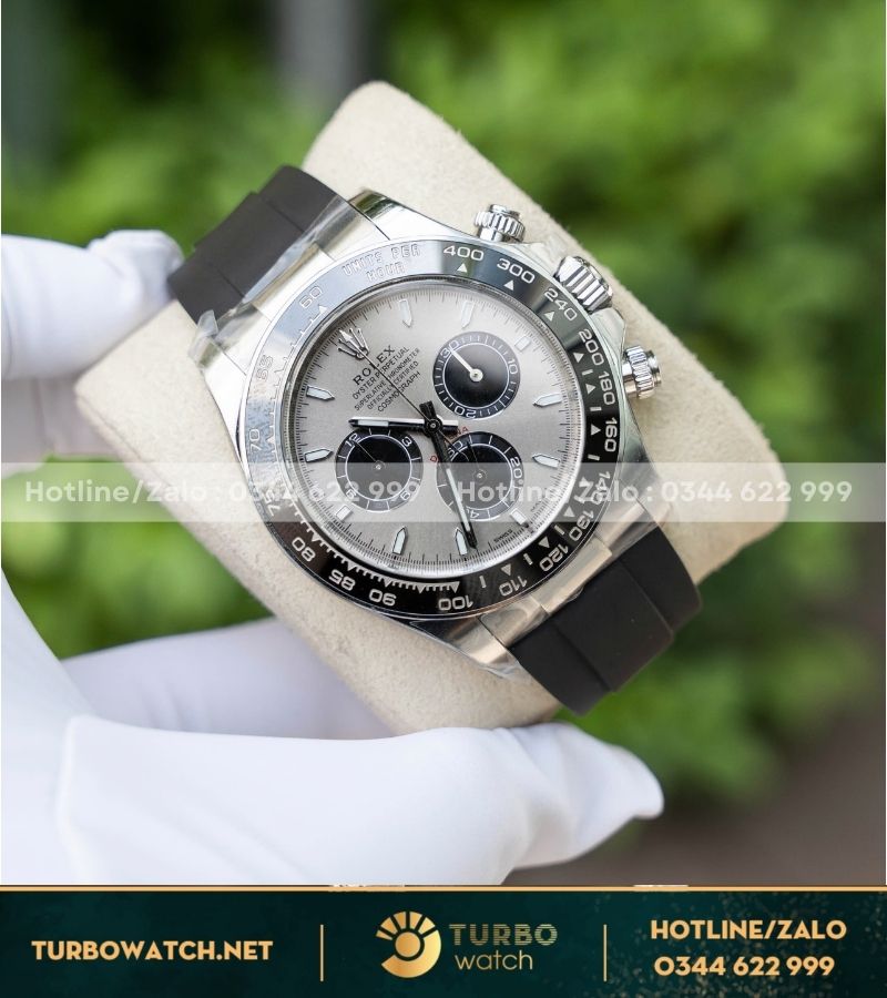 Rolex Daytona “Gấu xám” 126519LN cal 4131 fake