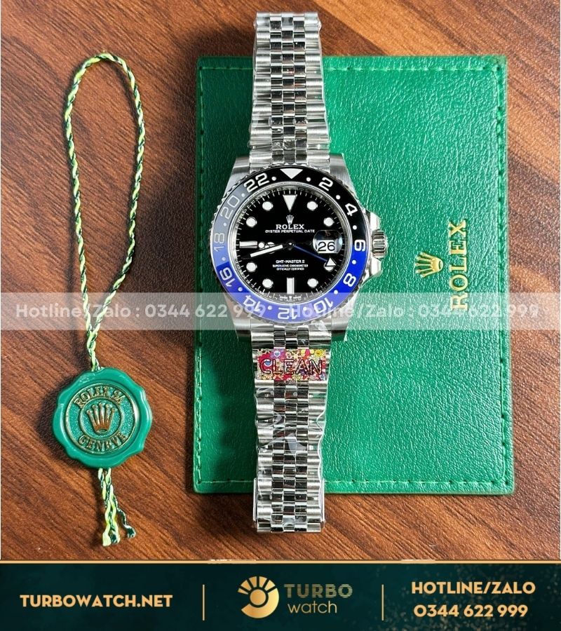 Rolex GMT-Master II Batman jubilee CLEAN Factory