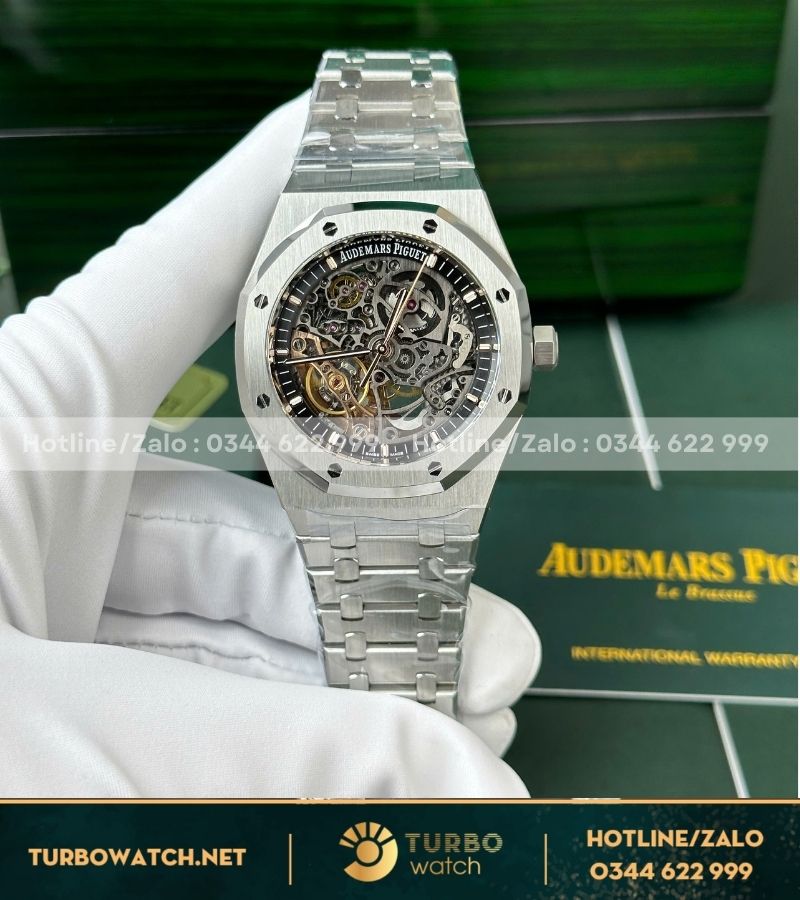 Audemars Piguet Royal Oak 15407 Skeleton dial replica best quality