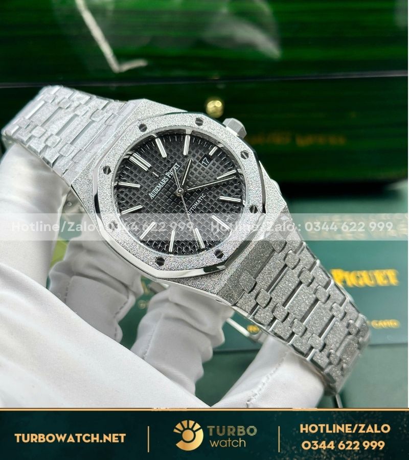 Audemars Piguet Royal Oak 15410 Frosted fake 41mm cal.3120 super clone 9.8mm