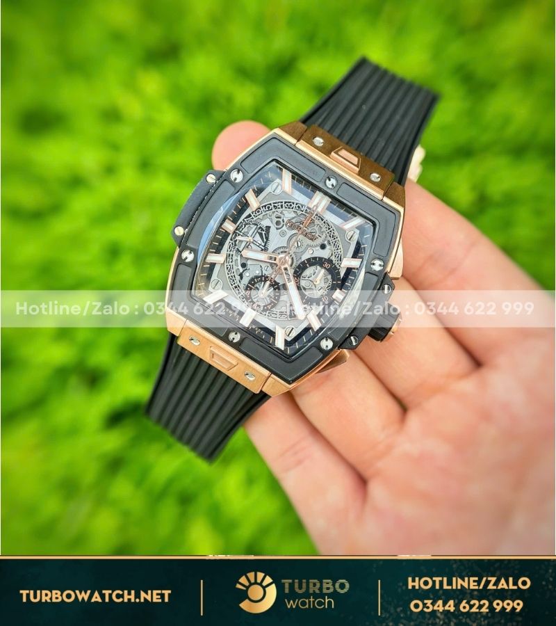 Hublot Bigbang Spirit Chronograph king gold Máy HUB4700 replica