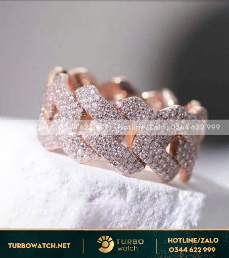 Nhẫn nam thiết kế vàng 18k,kim thiên nhiên N073