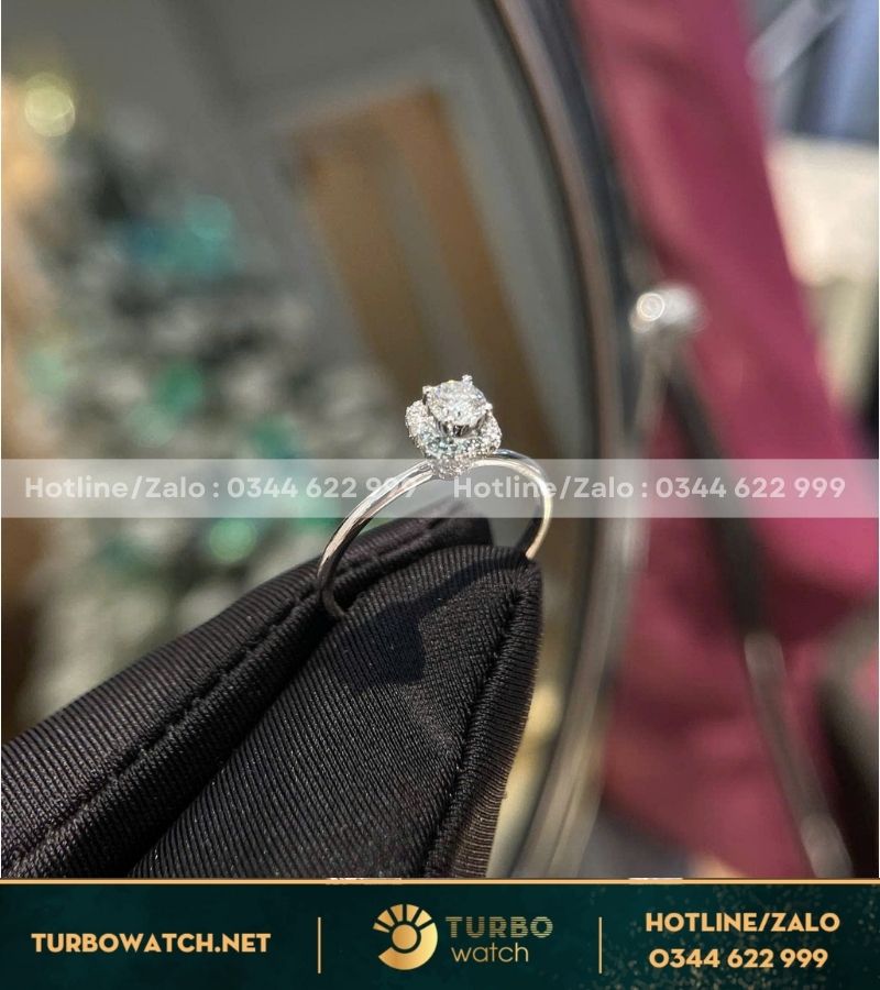 Nhẫn nữ thiết kế vàng 10k,kim moissanite N110