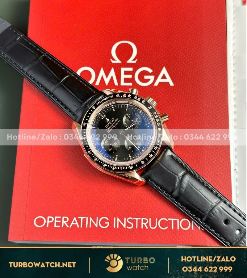 Omega SpeedMaster MoonWatch size 42mm máy cal3861 chạy full chức năng chronograph RM Factory