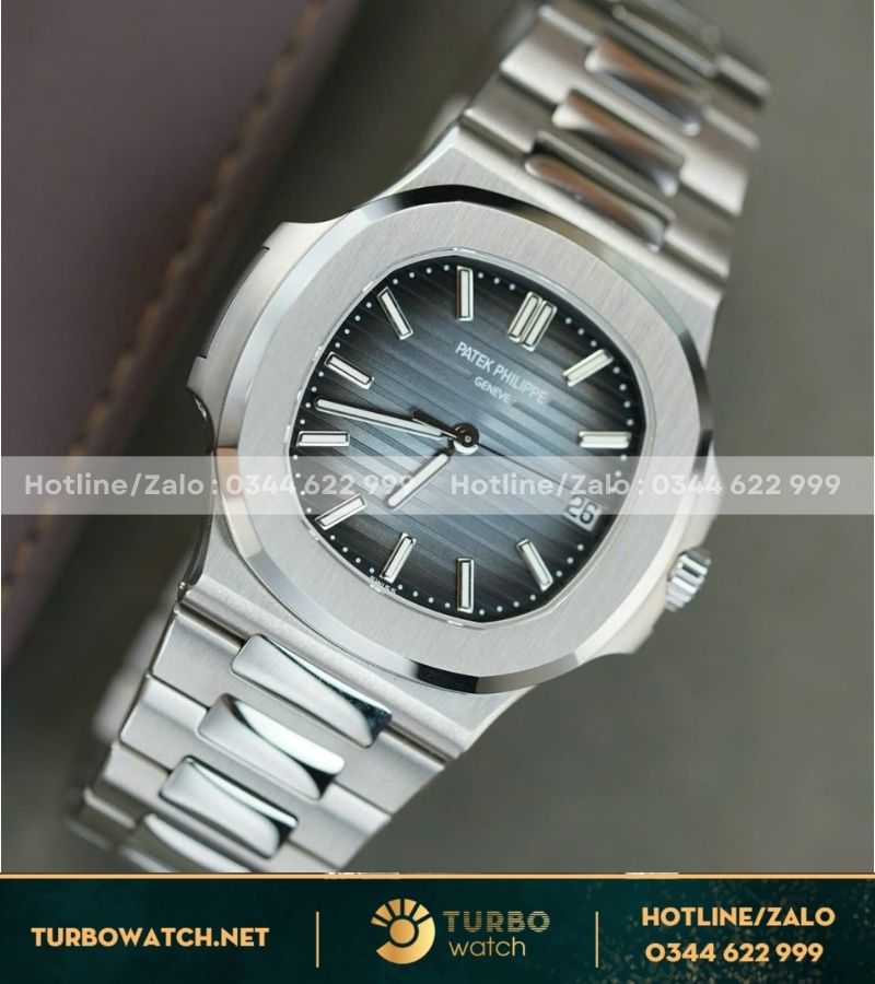 Patek philippe nautilus 5711 blue tinh chỉnh mặt ,dây ,lịch chuẩn auth 99%