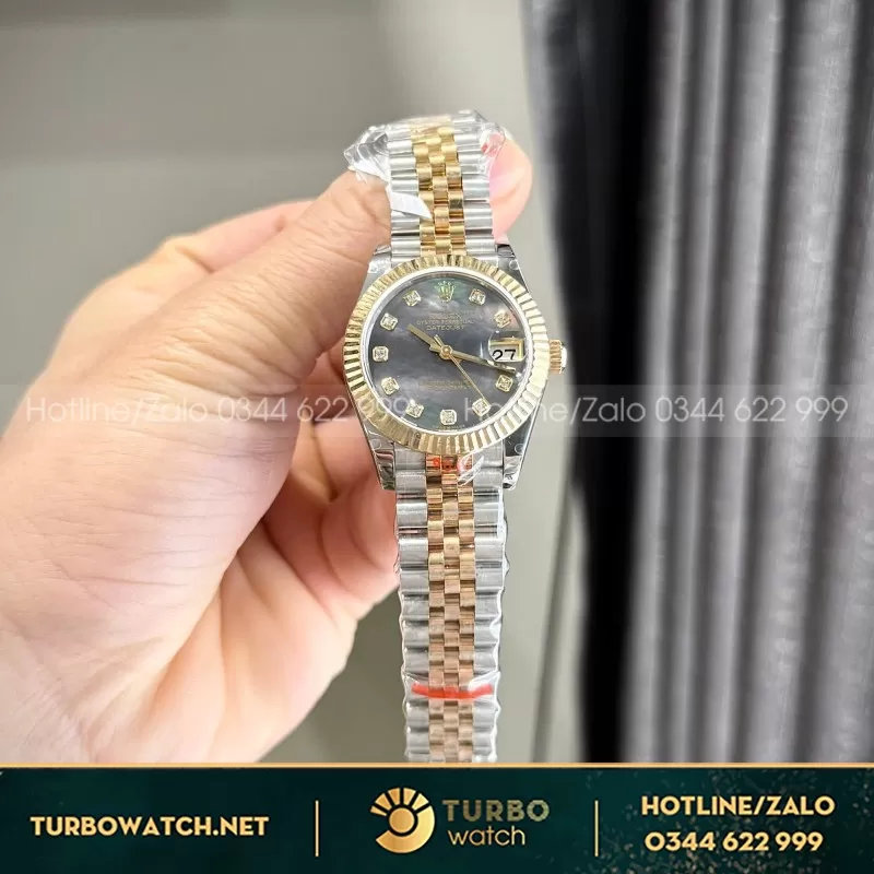 Bộ Sưu Tập Đồng Hồ Rolex DateJust Nữ Bọc Vàng 18K Nhà Máy GM 31mm