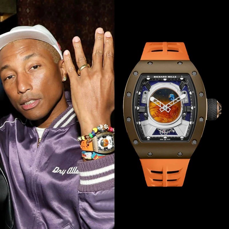 Chiếc đồng hồ Richard Mille gắn liền với tên tuổi Pharrell Williams