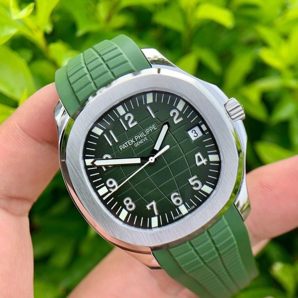 Đồng hồ Patek Philippe Aquanaut 5168G phiên bản xanh lá