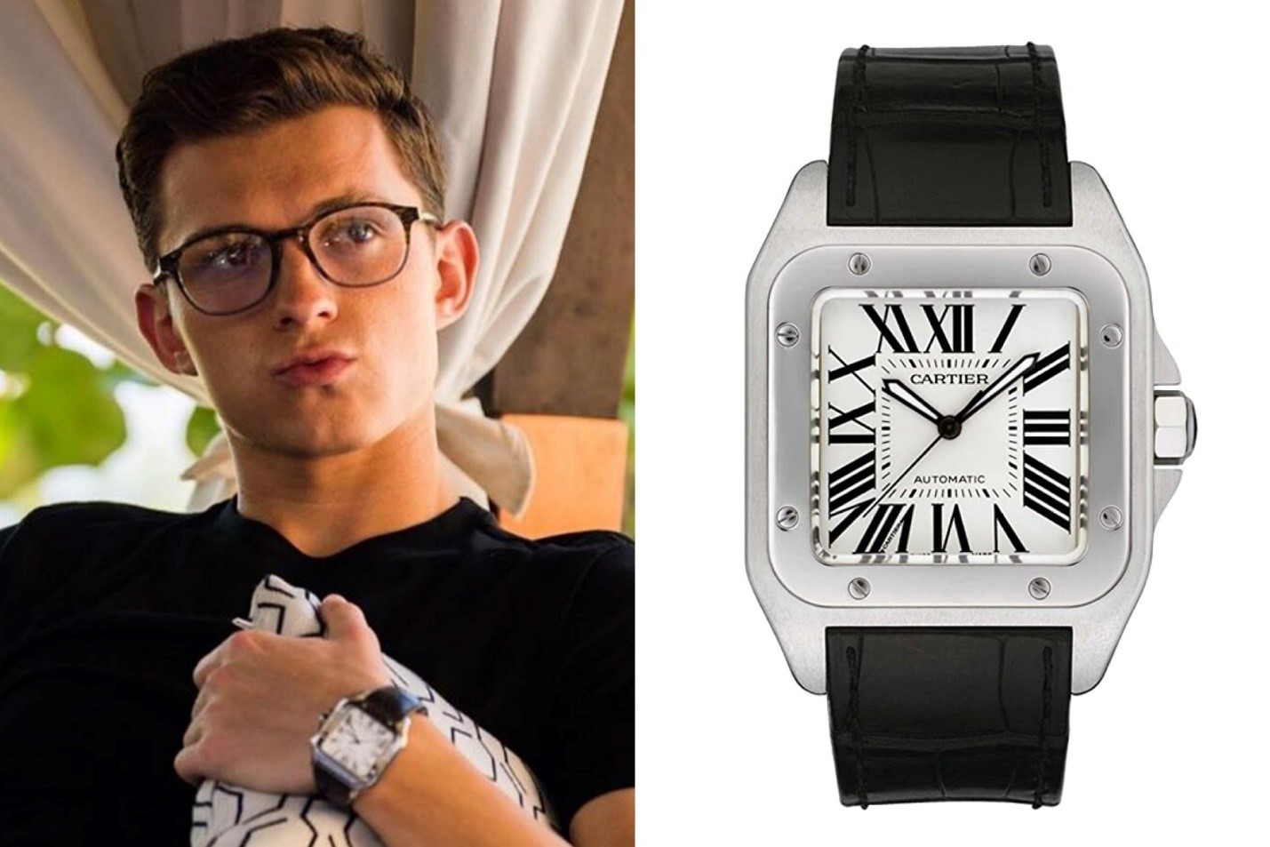 Đồng hồ Cartier Santos có giá khoảng 5000 đô la