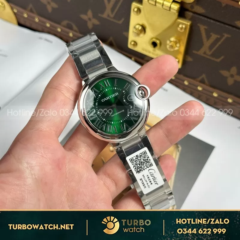 Cartier Ballon Bleu— size 40mm— máy ETA 2824— Phiên bản Ballon size 40mm