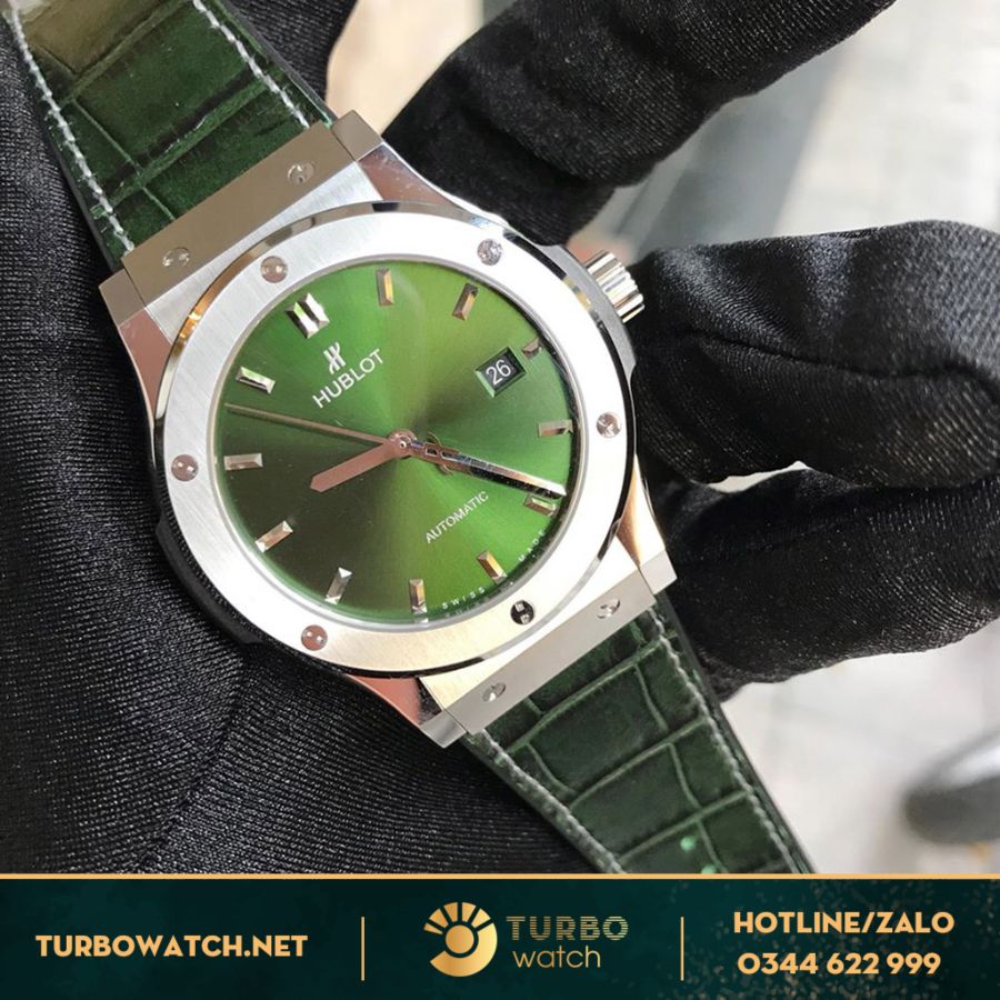 Chiếc đồng hồ Hublot Classic Fusion Green Fake 1-1 cá tính