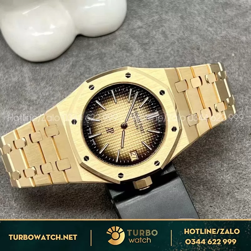 Đồng Hồ Audemars Piguet Jumbo Extra Thin 16202 Chế Tác Vàng 18k 39mm