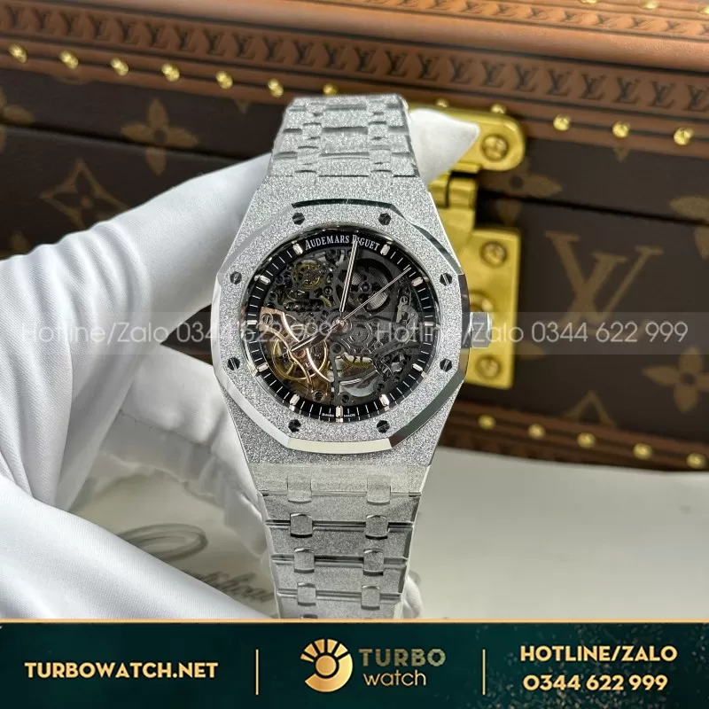 Đồng hồ Audemars Piguet Royal Oak 15407 Skeleton dial• size 41mm• 
