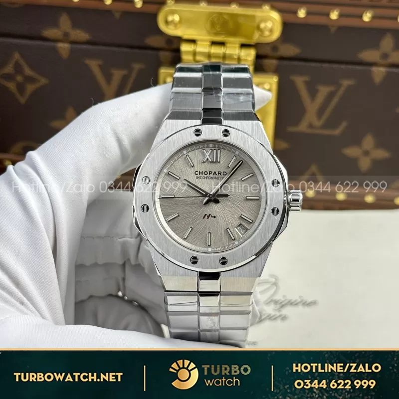 Đồng Hồ Chopard Alpine Eagle 298600 Replica 11 Mặt Trắng Nhám Nhà Máy GH 41mm