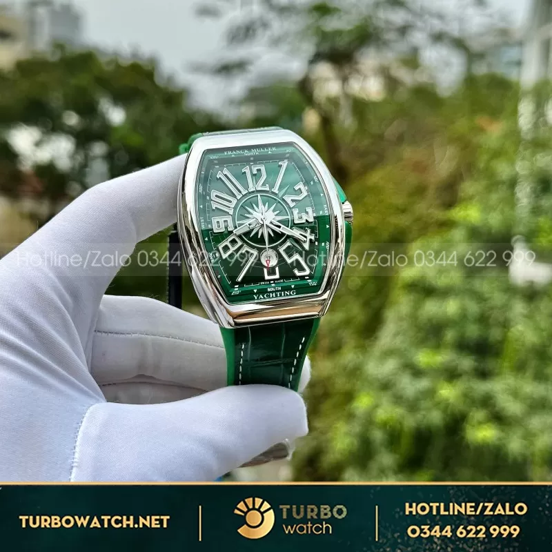Đồng hồ Franck Muller nam máy cơ Vanguard Yachting V45 Super Fake Nhật