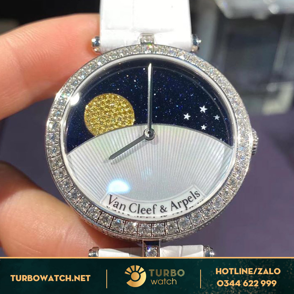 Đồng hồ nữ chế tác vàng khối 18k kim thiên nhiên