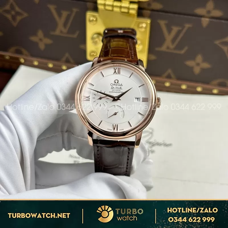 Đồng hồ Omega De Ville Prestige Power Reserve• size 39.5mm ,sẵn hàng các mẫu