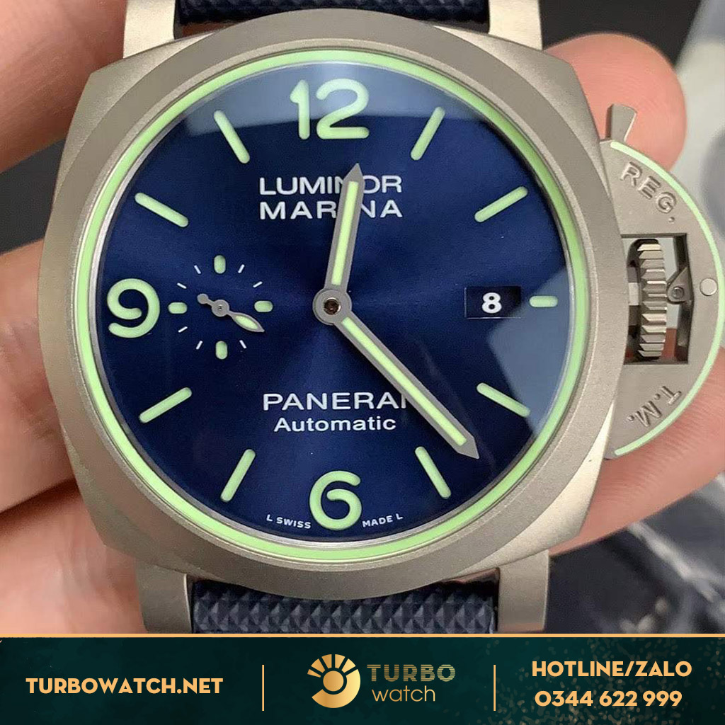 Đồng hồ panerai PAM 1117 mặt xanh