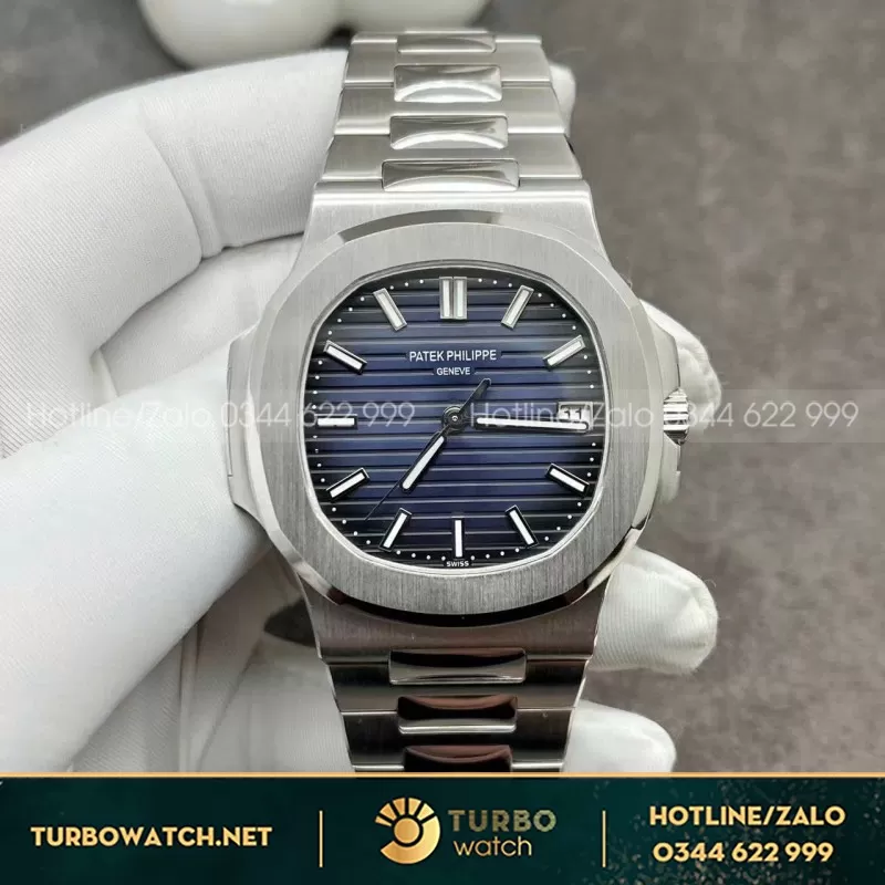 Đồng Hồ Patek Philippe Nautilus 5811 Chế Tác Vàng Trắng 10k 41mm