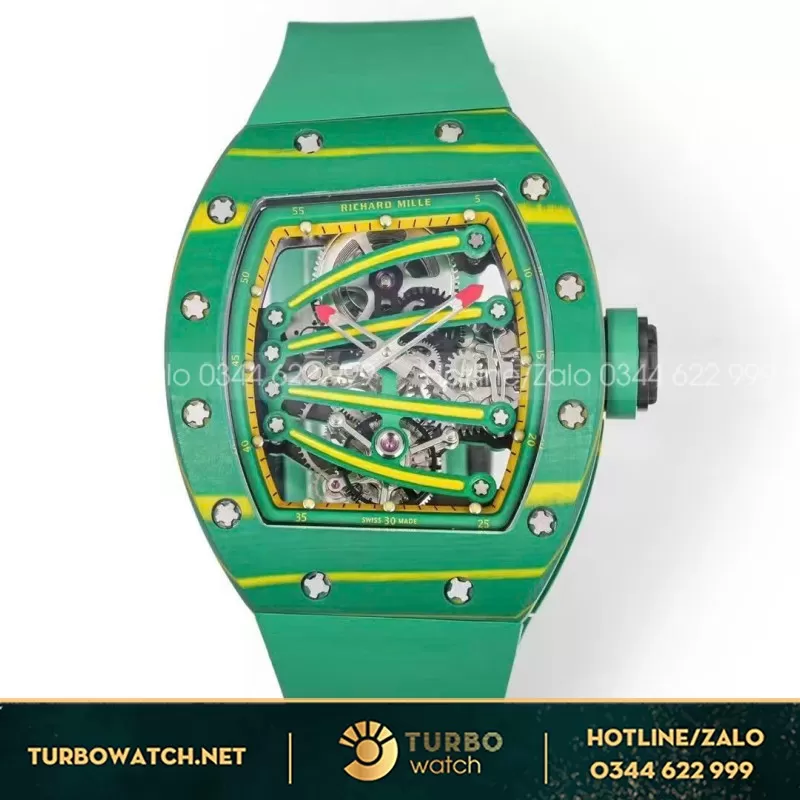 Đồng Hồ Richard Mille Chế Tác RM59-01 Yohan Blake Tourbillon 43x50mm