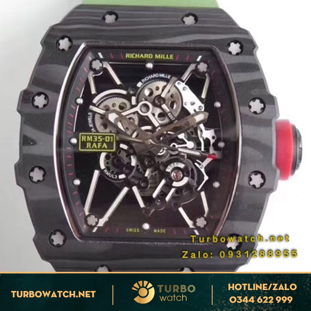 đồng hồ RICHARD MILLE fake 1-1 RM35-02 Skeleton