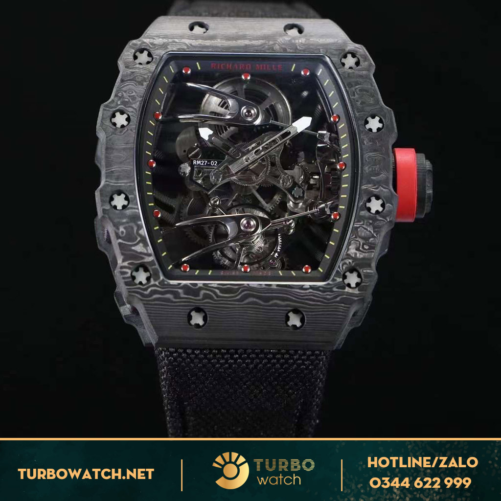 Đồng hồ Richard Mille RM 27-02 Tourbillon Fake Cao Cấp 