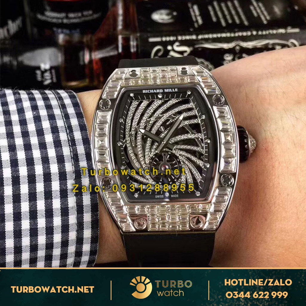 đồng hồ RICHARD MILLE siêu cấp 1-1 RM051-02 Tourbillon Diamond 
