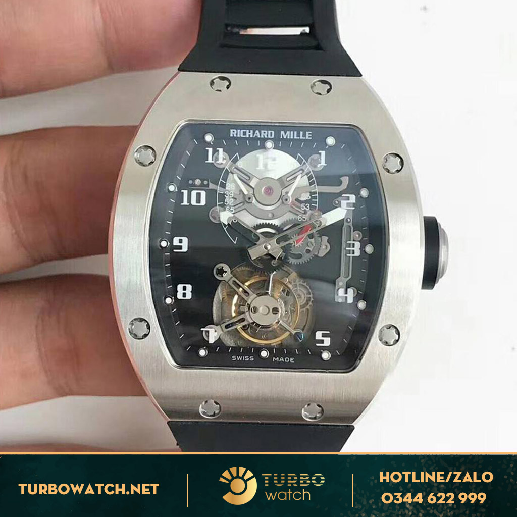 đồng hồ RICHARD MILLE super fake 1-1 RM-001 tourbillon