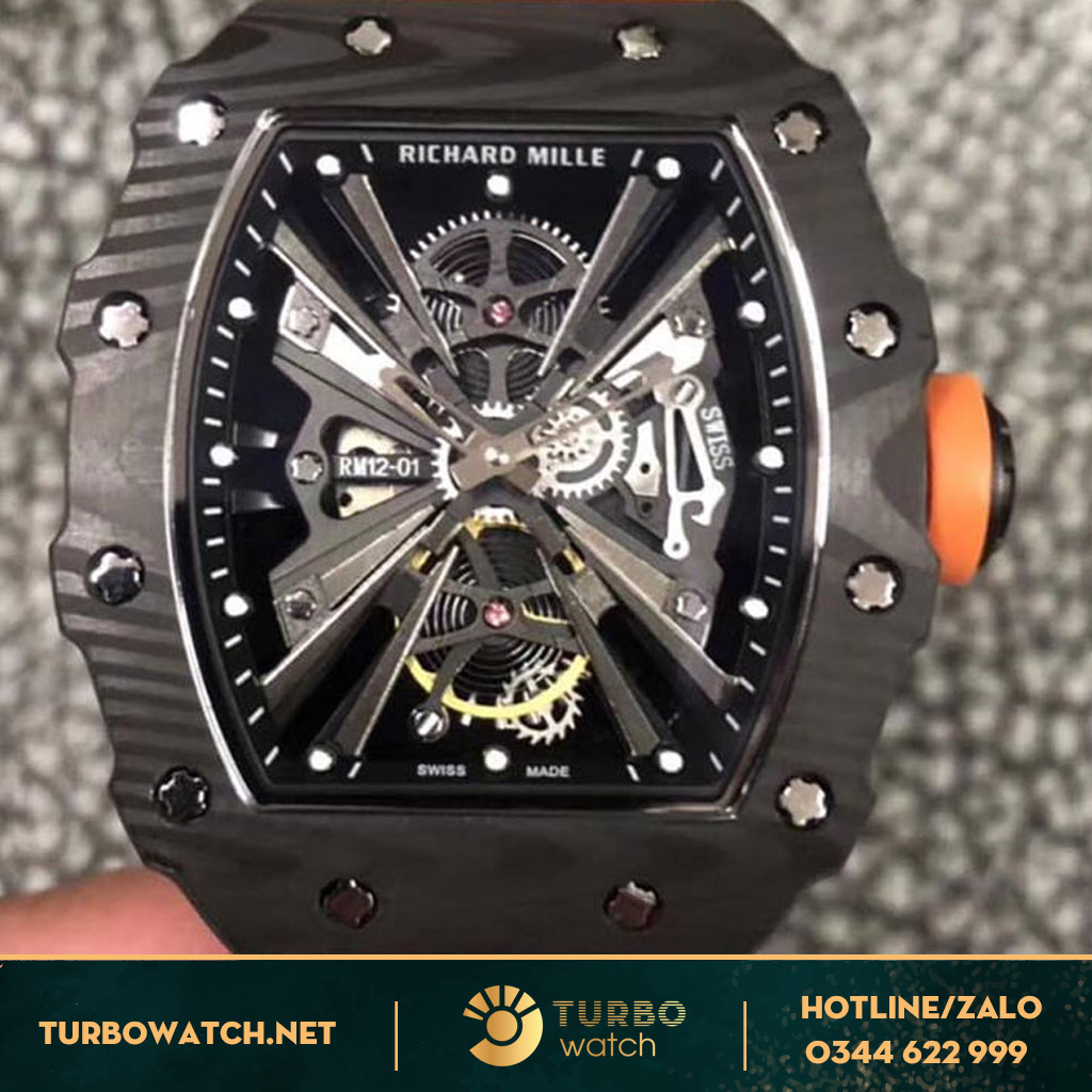 đồng hồ RICHARD MILLE super fake 1-1 RM12-01 ORANGE