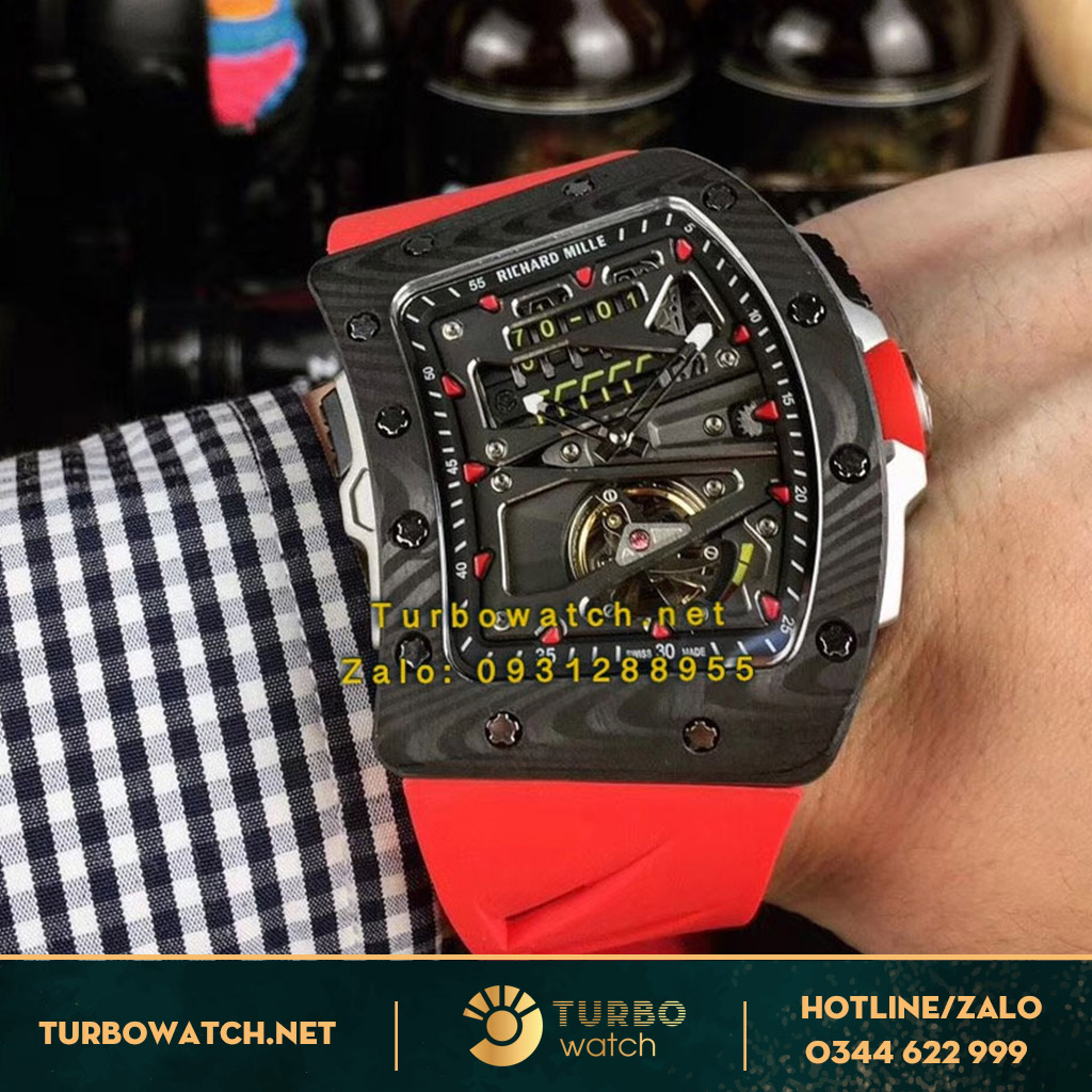 đồng hồ RICHARD MILLE super fake 1-1 RM70-01 MANUAL TOURBILLON